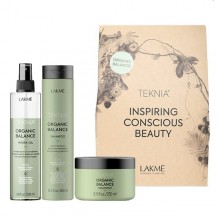 LAKME COFFRET ORGANIC BALANCE SHAM+COND+MASQ REF 44116