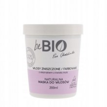 beBIO Masque naturel pour cheveux abîmés 200 ml