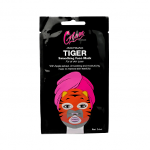 Tiger smoothing face mask Glam Of Sweden