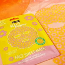 Masque en tissu The Kate Club en forme de fleur
