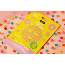 Masque en tissu The Kate Club en forme de fleur