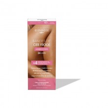 Bandes de cire froide Jambes et corps (24 Bandes+4 Lingettes)