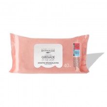 Byphasse Lingettes Démaquillantes Grenade et Thé Vert BT/40