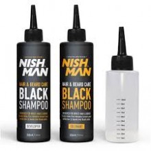 Kit Hair & Beard Black Shampoo