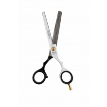 Ciseau Effileur Inox Noir/Blanc